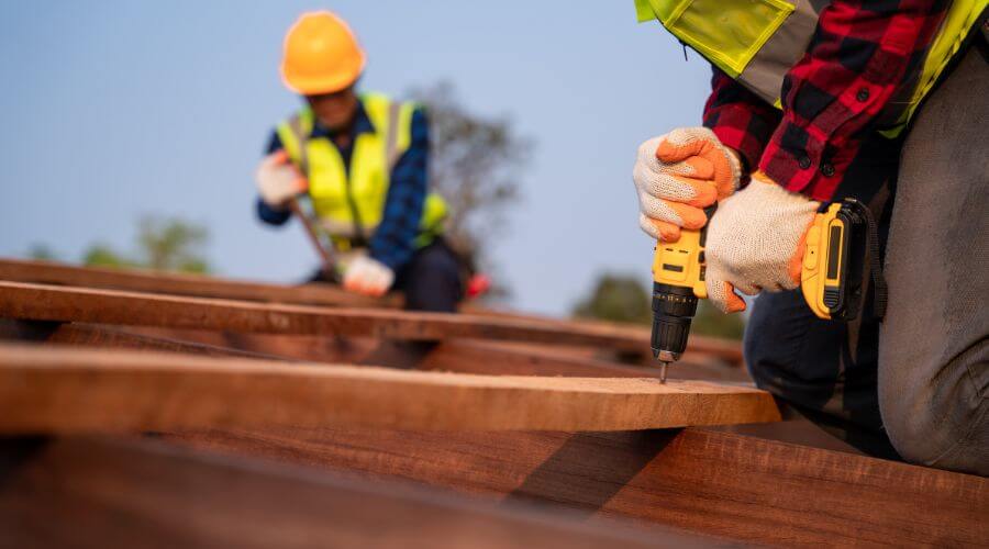 Expert tile roof repair services in Wilton, IA